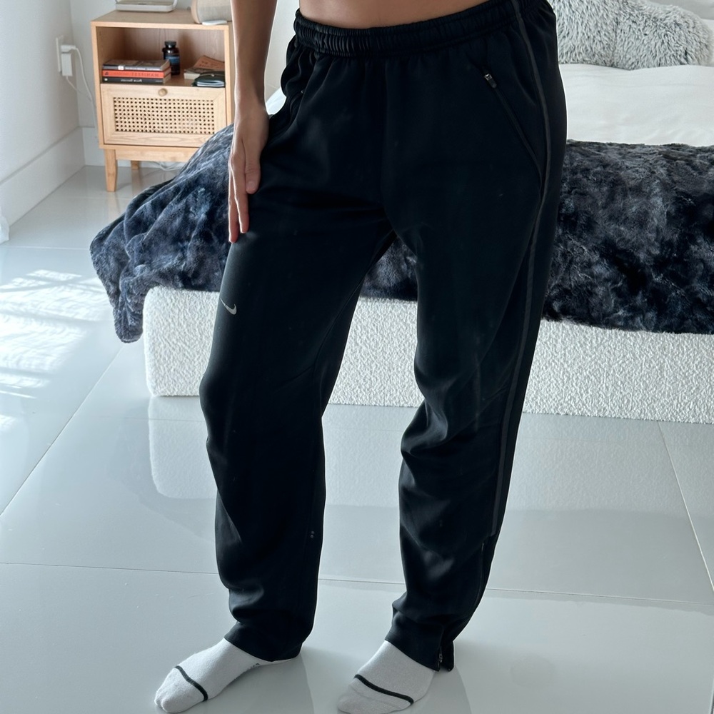 Men's Black Nike Jogger Pants